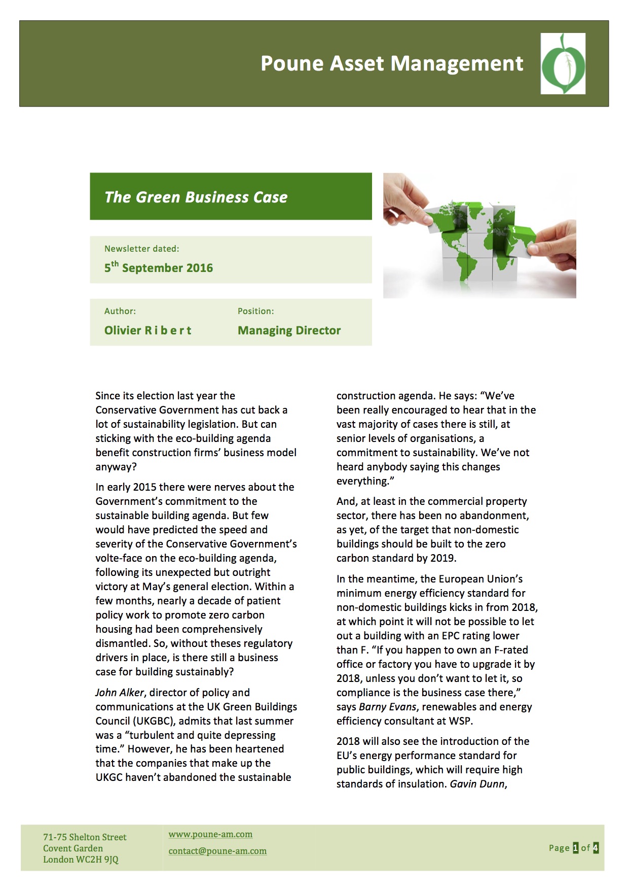 32-Green Business case